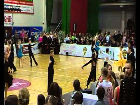 Sander Künnapuu ja Hermiine Aints, EMVlatin2012, juunior I C, cha-cha