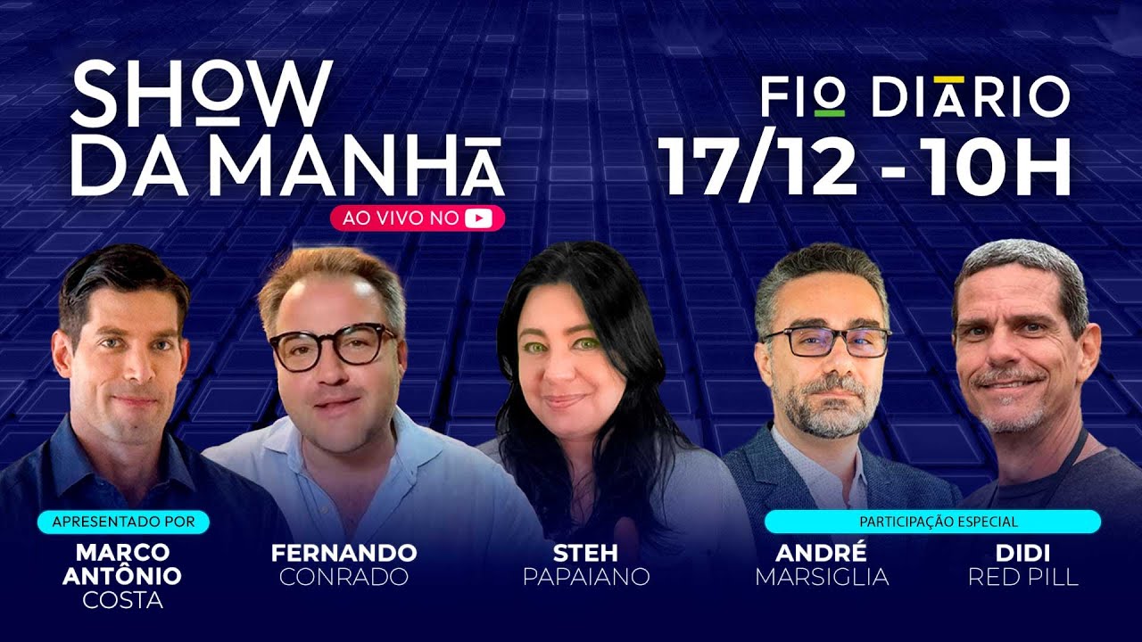 SHOW DA MANHÃ - URGENTE: ANDRÉ MARSIGLIA E O ACORDO OBSCURO QUE LIVROU MORAES - 17/12/2025