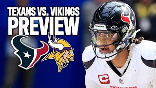 Texans vs. Vikings Week 3 Preview | PFF