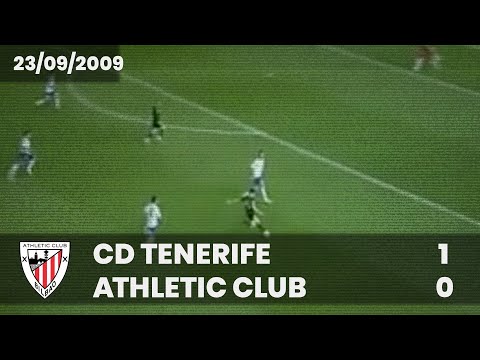 ⚽️ [Liga 09/10] J4 I CD Tenerife 1 - Athletic Club 0 I LABURPENA