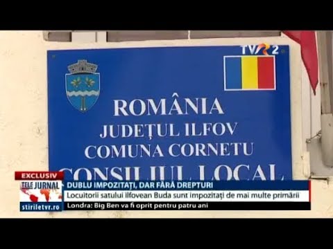 În satul Buda, Ilfov, localnicii sunt impozitaţi de mai multe primării