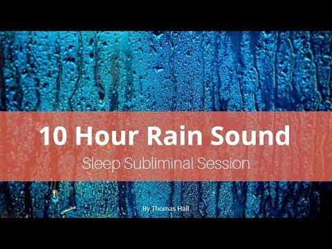 No More Teeth Grinding - (10 Hour) Rain Sound - Sleep Subliminal - By Minds in Unison