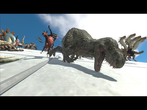dinosaurs fall 5 - Animal Revolt Battle Simulator