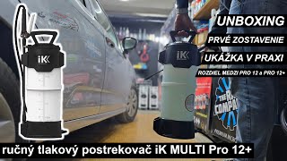 iK Multi Pro 12+ -  tlakový postrekovač na kompresor