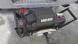badland 12k winch reciever hitch mount