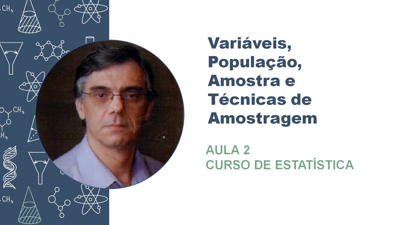 Estatística - Aula 2 - Variáveis, População, Amostra e Técnicas de Amostragem