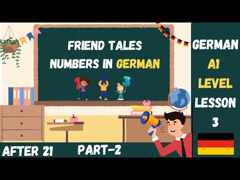 Learn German in Nepali - Basic Level A1 - Numbers above 21 - Lesson 3