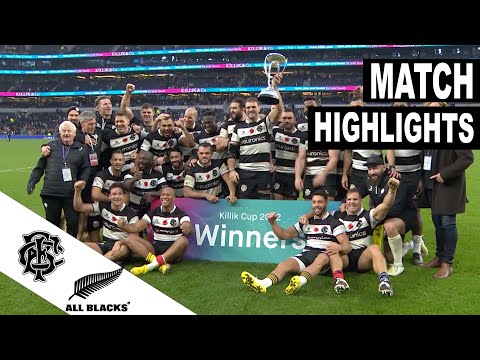 HIGHLIGHTS: Barbarians vs. All Blacks XV | 10-Try Thriller | Killik Cup 2022