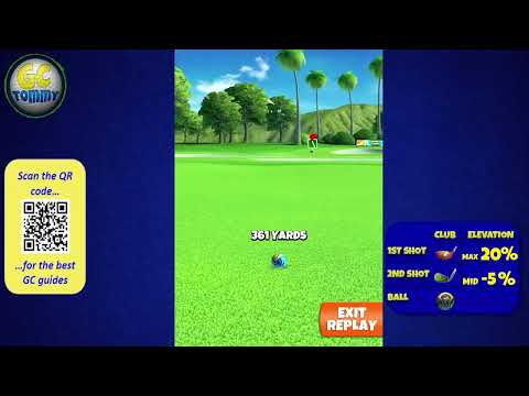 Master, QR Hole 1 - Par 4, EAGLE - Santa Ventura 9-hole cup, *Golf Clash Guide - YouTube