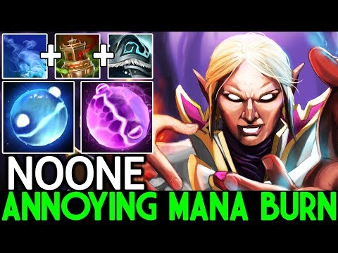 NOONE [Invoker] Very Annoying Style Mana Burn Nonstop Gank 7.22 Dota 2