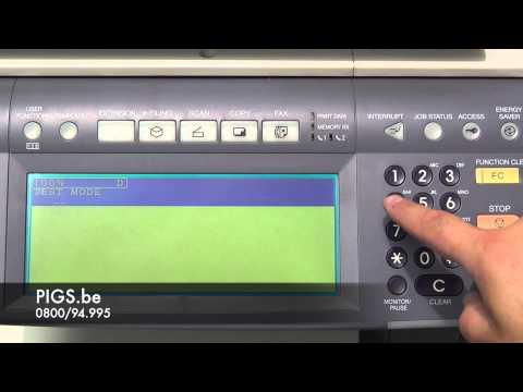 TOSHIBA MULTIFONCTION 281C 351C 451C ERREUR C400 PIGS BE HCD OKI LEXMARK