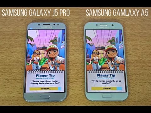 Samsung Galaxy J5 Pro 2017 vs A5 2017  Speed Test 2