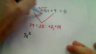 Factoring by Grouping