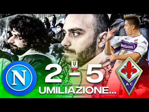 😔 HUMILIATION... NAPLES 2-5 FIORENTINA | LIVE NAPLES REACTION AT MARADONA HD