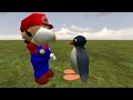 Pingu Fighting Mario 64