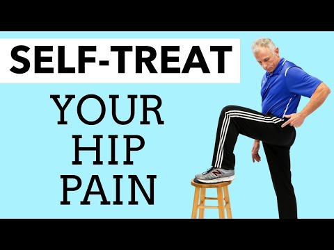 How to Self-Treat Pain On the Side of Your Hip. (Trochanteric Bursitis, Gluteal Tendinopathy)