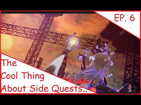 Scarlett Nexus ep. 6 Side Quest and Weapon Upgrades.