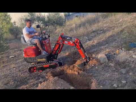 DEMOSTRACION JAMICA MINIEXCAVADORA TOTECO BIGANT-Part1
