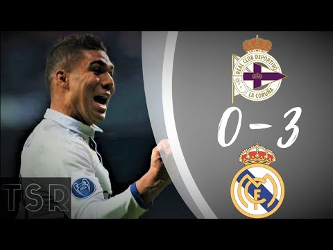 Deportivo vs Real Madrid 0-3 - Goals and Highlights - 20th Aug 2017