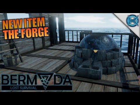 NEW ITEM THE FORGE | Bermuda - Lost Survival | Let's Play Gameplay | S01E05
