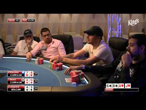 CASH KINGS E03 - Highlight - Der größte Pot des Abends - Live cash game poker show