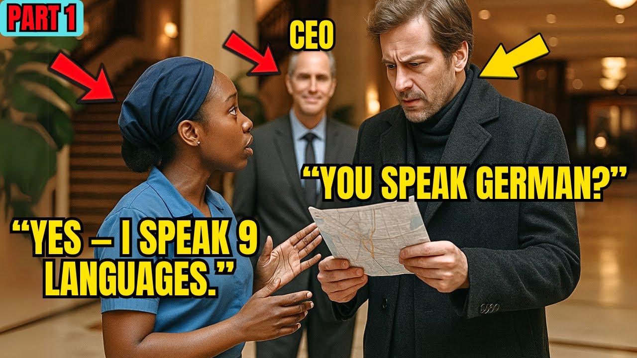 CEO Overhears Cleaner Speaking 9 Languages — Promotes Her On the Spot!