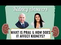 What is PRAL (potential renal acid load) and how does it affect Kidney health?