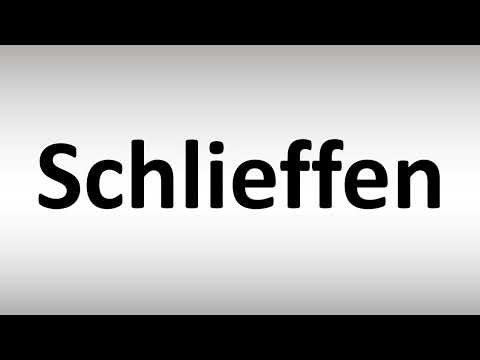 How to Pronounce Schlieffen