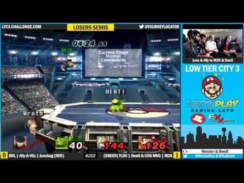 LTC3 PM - Ally & Junebug vs Denti & M2K - Losers Semis