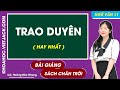 Trao duyên Ngữ văn 11 Chân trời sáng tạo