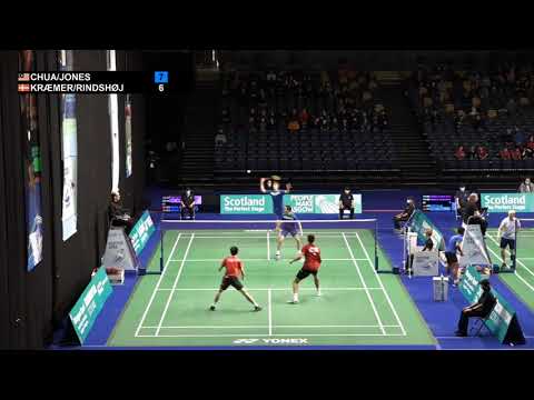 Scottish Open 2021 - MD (R32) Chua Yue Chern/ William Jones vs. Kristian Kræmer/ Marcus Rindshøj