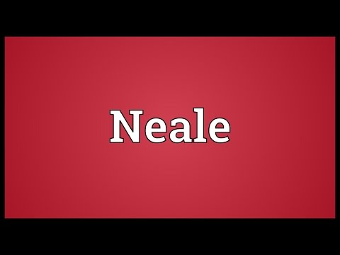 Neale Meaning