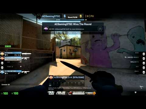 AC Gaming vs Wolves - (Mineski The Shootout CS:GO invitational) - Game 2 - Overpass