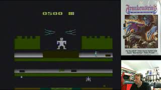 Retro Atari 2600 & PS2 Games (Condor Attack & Frankensteins Monster) Pickup & Play April 2018