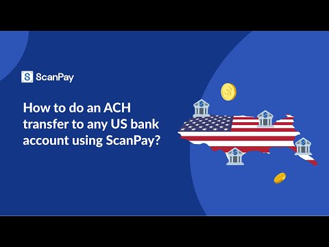 This video provides a tutorial on how to perform ACH transfers to US bank accounts using the ScanPay platform for home services businesses.