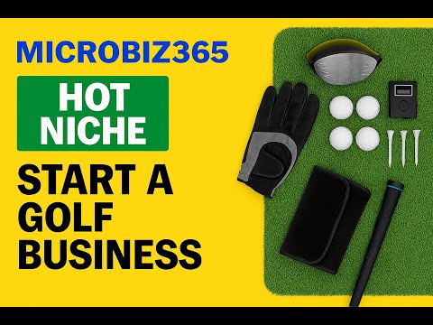 Start a Golf Gear Business: Start This for Under £300 - low-cost business idea