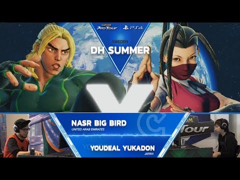 SFV: NASR Big Bird vs YouDeal Yukadon -  Dreamhack Summer 2017 Top 8 - CPT 2017