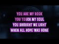You Are My Rock (Karaoke) - Delta Goodrem