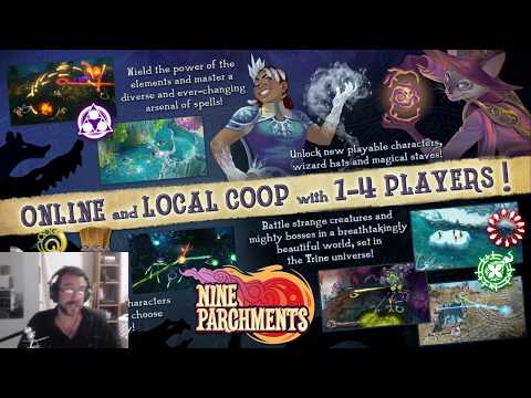 Let's Play: Nine Parchments - 1st 10 Min - Female character - Nintendo Switch