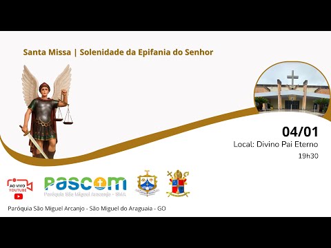Santa Missa | Solenidade da Epifania do Senhor | Domingo - 04/01/2026