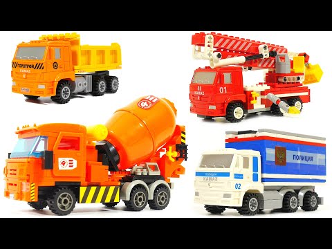 How to Build Lego KAMAZ Trucks