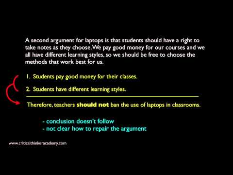 Analyzing a Sample Argumentative Essay: Second Argument