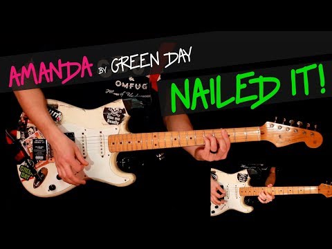 Amanda - Green Day guitar cover by GV +chords