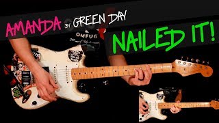 Amanda - Green Day guitar cover by GV +chords