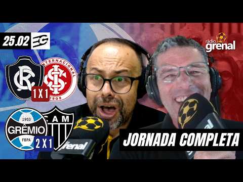 RÁDIO GRENAL | JORNADA COMPLETA | REMO (1) X (1) INTER | GRÊMIO (2) X (1) ATLÉTICO-MG | 26/02/2026