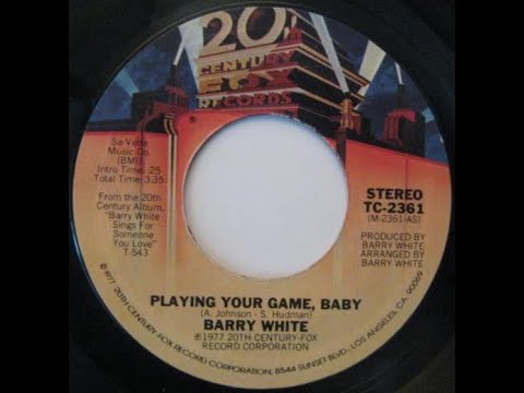 Barry White...Playing Your Game, Baby...Extended Mix...