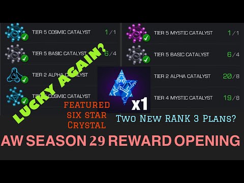 AW Season 29 Reward Opening - 1xFeatured Six Star Crystal + NEW R3 SOON - Marvel Contest of Champion