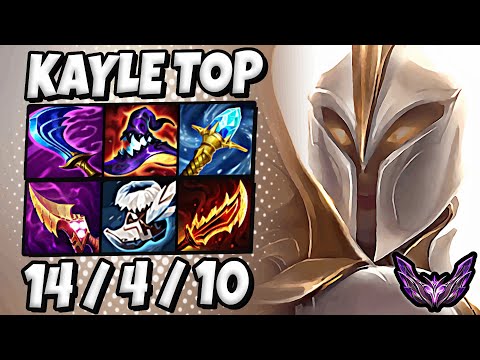 Kayle vs Poppy [ TOP ] Lol Korea Master Patch 25.18