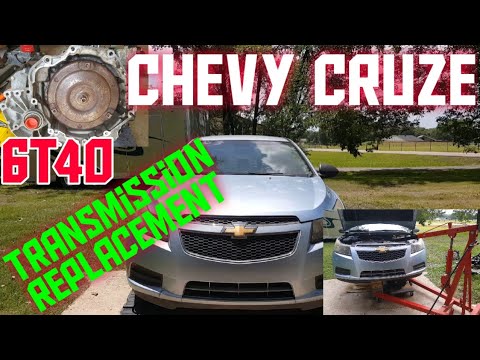 How to remove/replace the transmission on 2011-2016 Chevy Cruze bottomside
