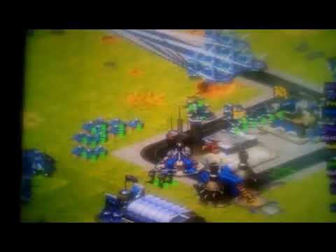 10 Prism vs 5 Apocalypse Tanks Red Alert 2 Yuri's Revenge